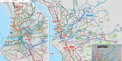 Автобус Марсилия карта на маршрута